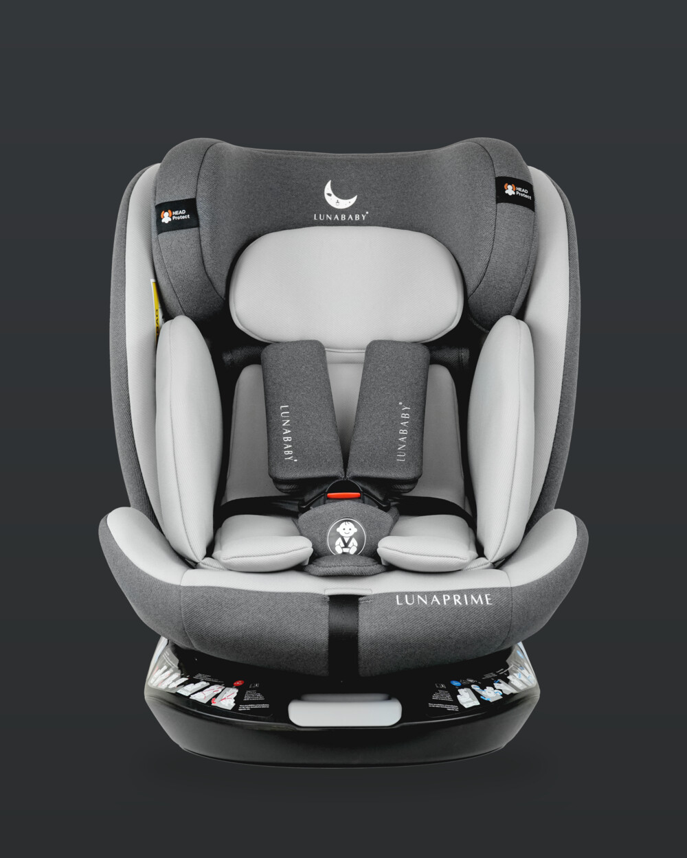 LunaPrime carseat — safety engineering